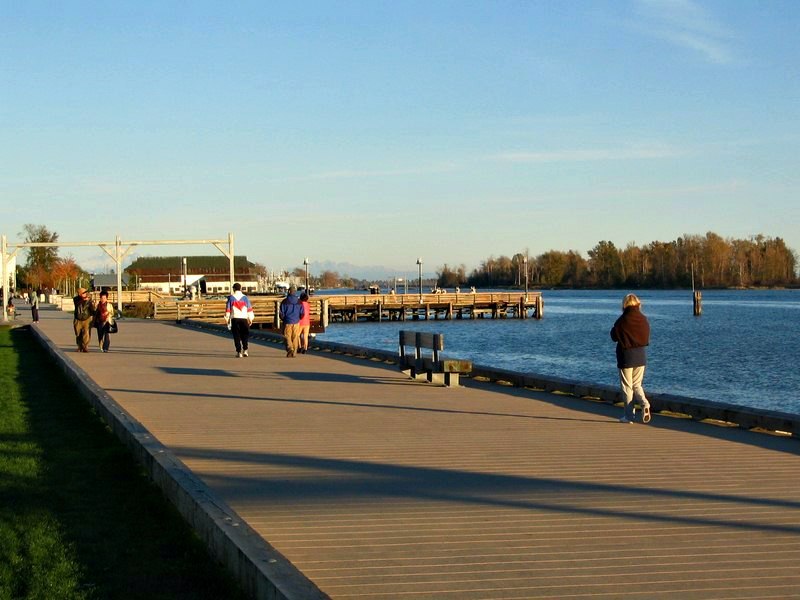 Boardwalk in Steveston Richmond BC