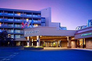 Sheraton Vancouver Airport Hotel front