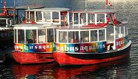 boats at granville island