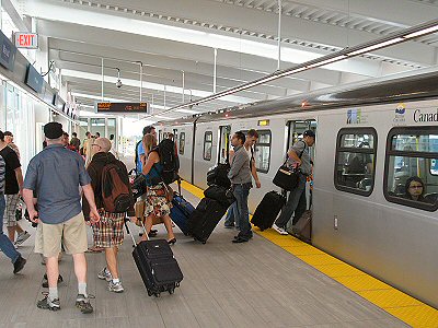 Vancouver Airport Skytrain Station