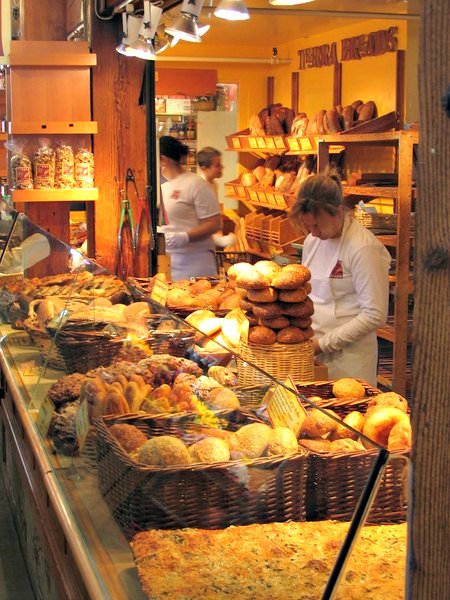 Baked goods on Granville Island