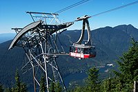 gondola at grouse mountain