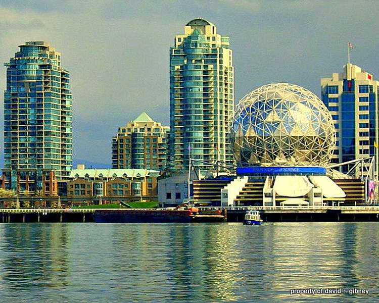 Outside view of Science World