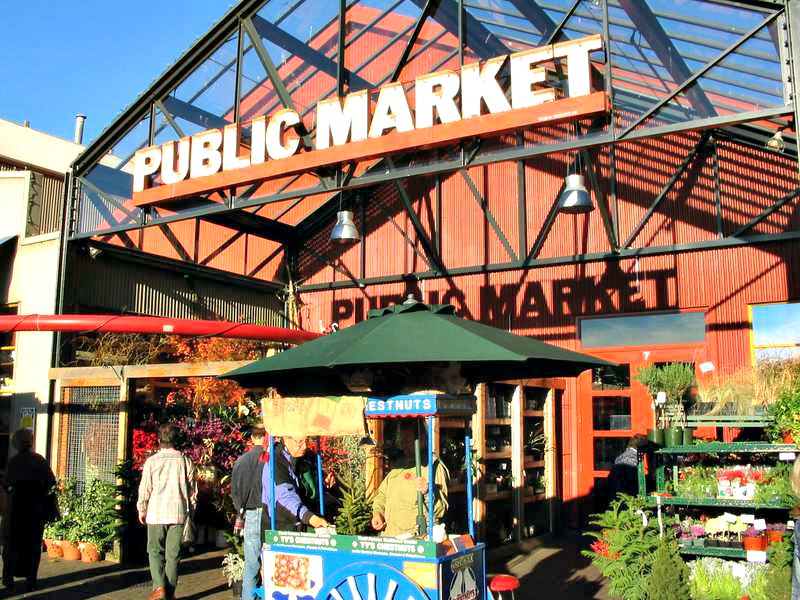 Street Vender on Granville Island