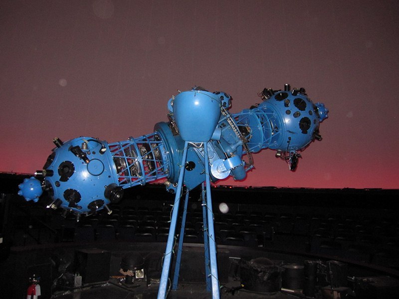 Planetarium projector at the H.R. MacMillan Space Centre