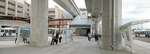 Bridgeport Station Bus Loop & Skytrain Station 