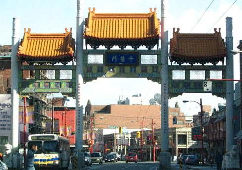 entrance to vancouver china town