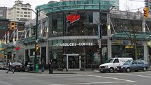 starbucks on robson street